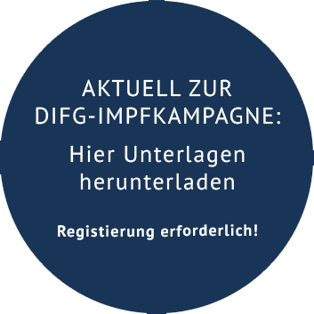 Störer DIFG-Impfkampagne